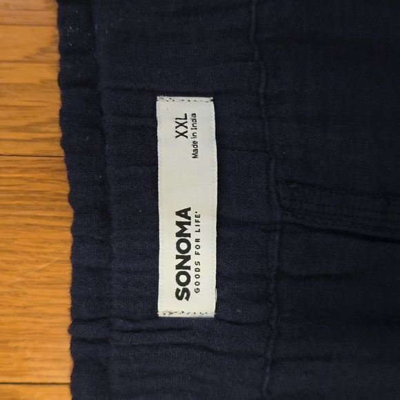 SONOMA BRAND WOMEN'S PLUS SIZE COTTON NAVY BLUE SHORTS SIZE XX LARGE - Picture 11 of 13